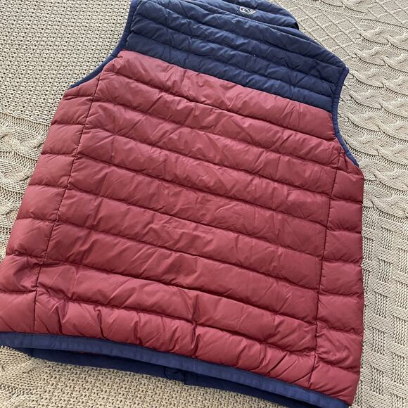 NWT Vineyard Vines Down Boys Weekend Crimson Performance Vest ~ 16 - Picture 7 of 8